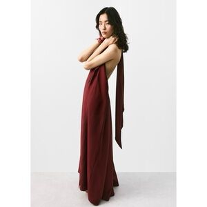 H&M Loose fit Maxi Halterneck Dress - Size Medium